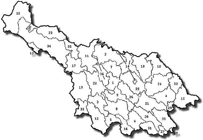 Civil Parishes of County Cavan
